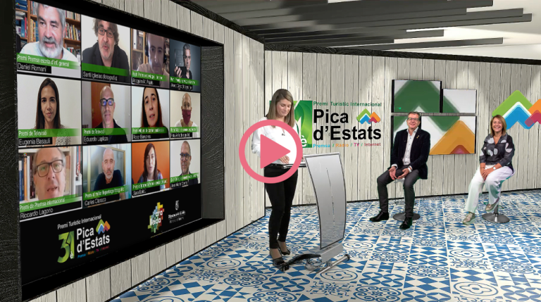⏯️ La Diputació de Lleida lliura els guardons del Premi Pica d'Estats en un acte virtual