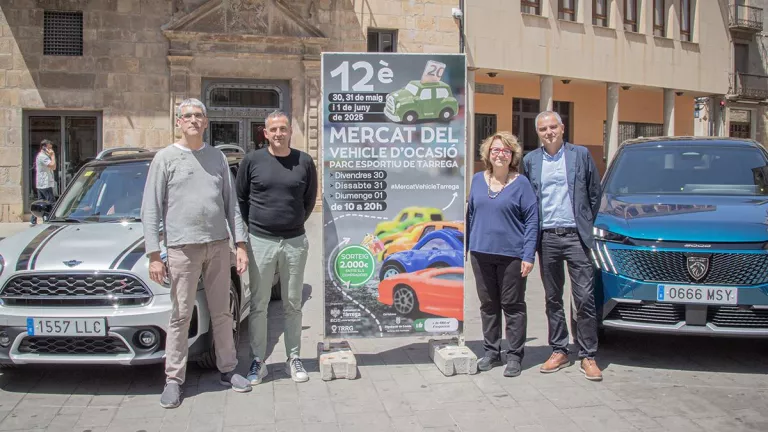 Prop de 400 vehicles al 12è Mercat del Vehicle d’Ocasió de Tàrrega