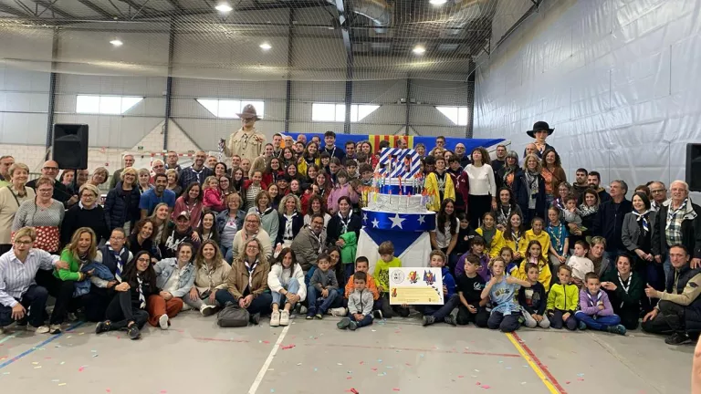 Agramunt commemora 50 anys d'escoltisme amb una gran festa