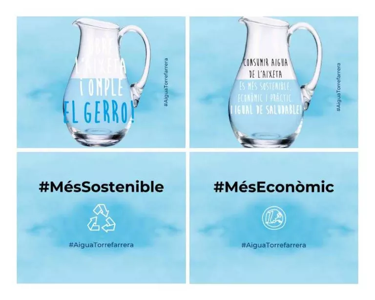 Torrefarrera fomenta la sostenibilitat del consum d’aigua de l’aixeta