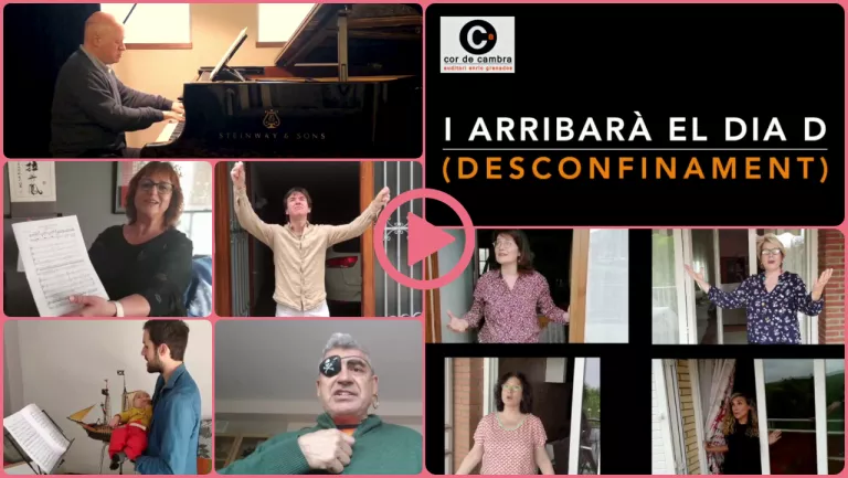⏯️ "I arribarà el dia D (desconfinament)" - Cor de Cambra de l’Auditori Enric Granados