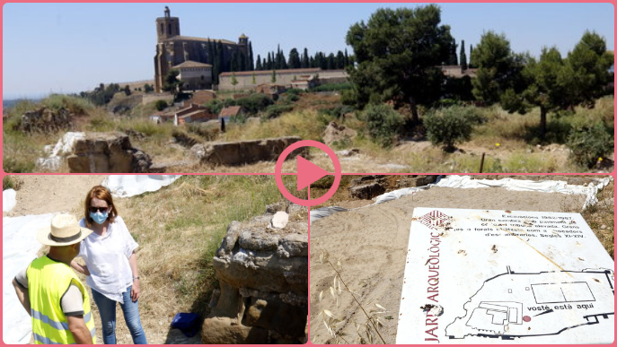 ⏯️ Balaguer reprèn les obres de restauració del Castell Formós