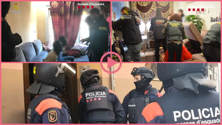 ⏯️ Desarticulen a Lleida una organització internacional dedicada al tràfic de persones