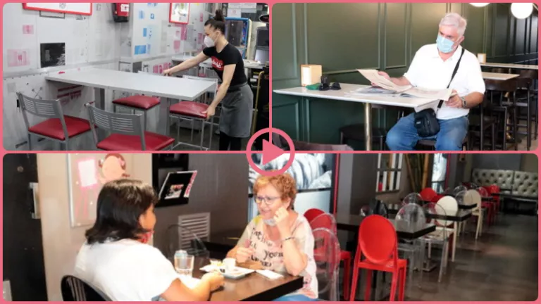⏯️ Els bars i restaurants de Lleida reobren l'interior dels establiments
