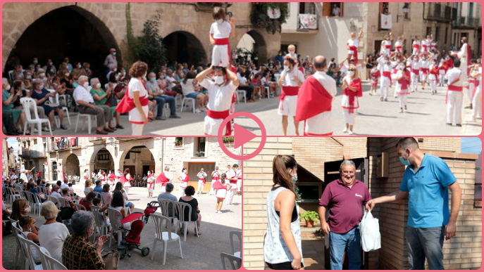 ⏯️ Municipis lleidatans celebren la festa major però amb programes reduïts i mesures de seguretat