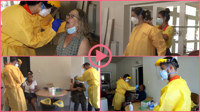 ⏯️ Matí de PCR a Albesa per l'augment de casos de covid-19