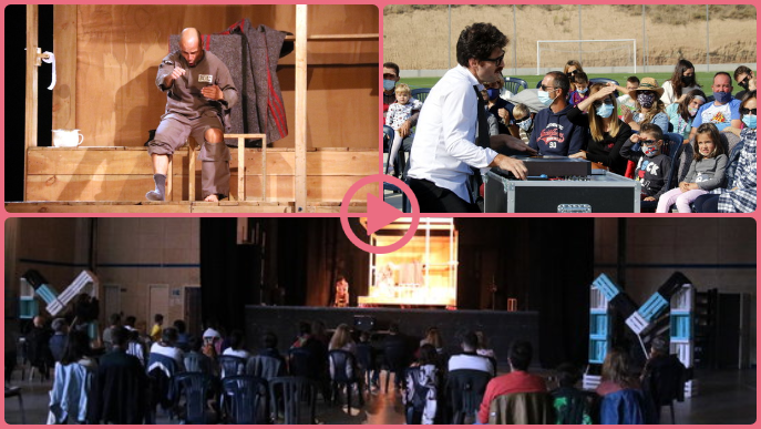 ⏯️ La Baldufa torna a escena a Alcoletge després de rebre el Premi Nacional d'Arts Escèniques