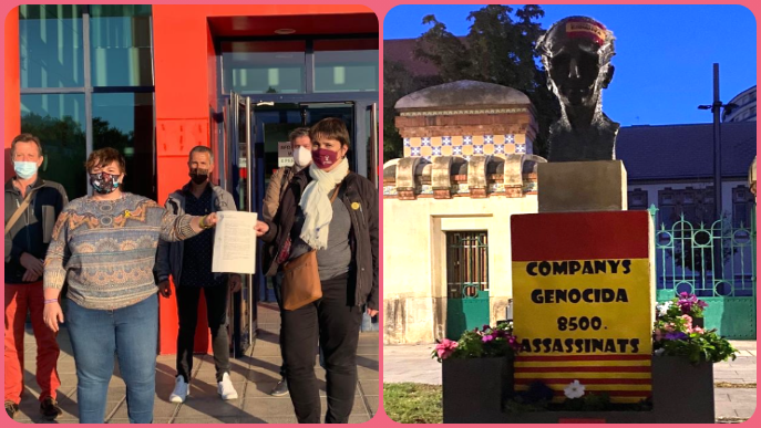 ERC denuncia Vox Lleida per titllar d'"assassí" en un tuit a Lluís Companys