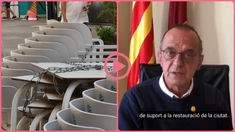 ⏯️ Pueyo reclama ajuts per a la restauració de Lleida davant el tercer tancament