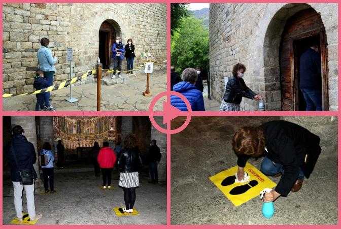⏯️ L'església de Sant Climent de Taüll comença a rebre visitants