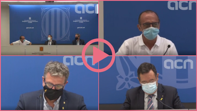 ⏯️ Lleida demana un "mecanisme" per retenir casos de covid-19 que es neguen a fer la quarantena