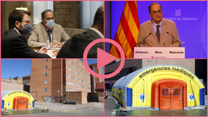 ⏯️ El Govern confina la comarca del Segrià per l'increment de contagis de la Covid-19