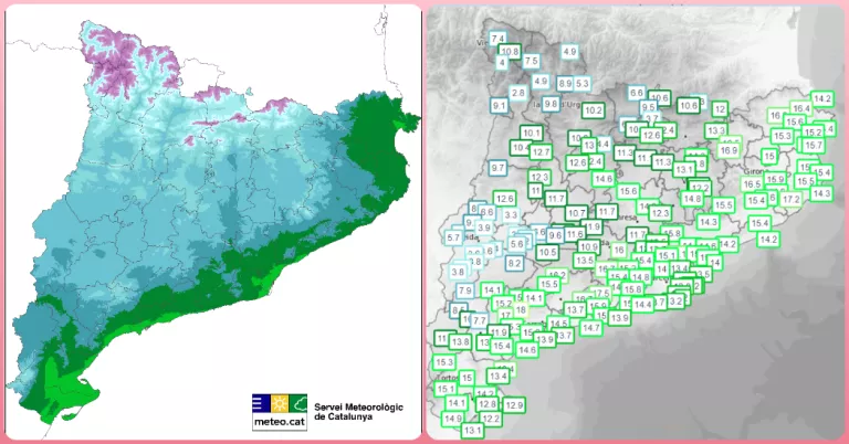 Catalunya registra rècords de temperatura màxima