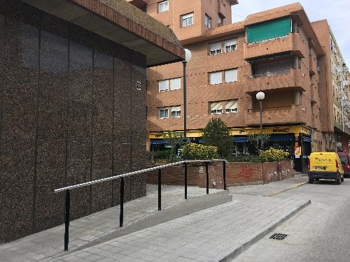 Obres a Fraga per reforçar la seguretat als carrers