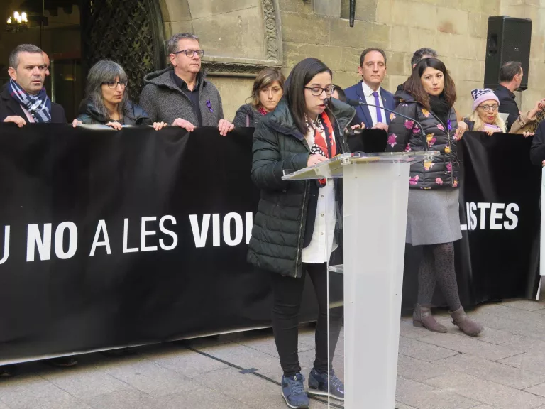 'Perquè si ens toquen a una, ens toquen a totes'