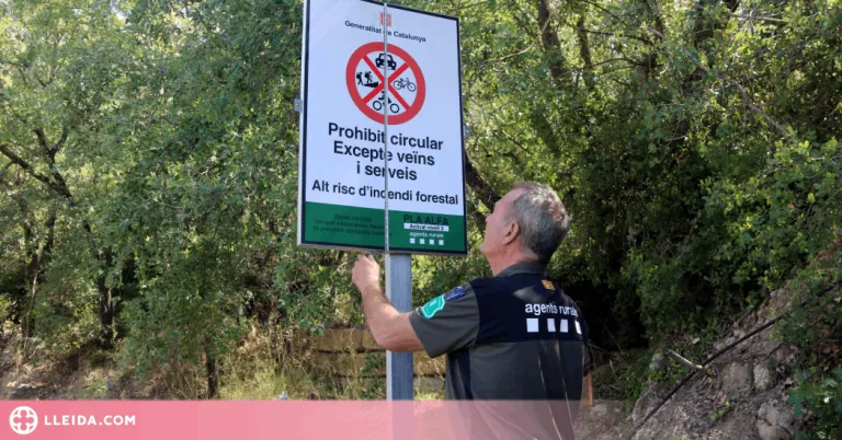 El cap dels GRAF alerta que el el risc d'incendi és arreu de Catalunya
