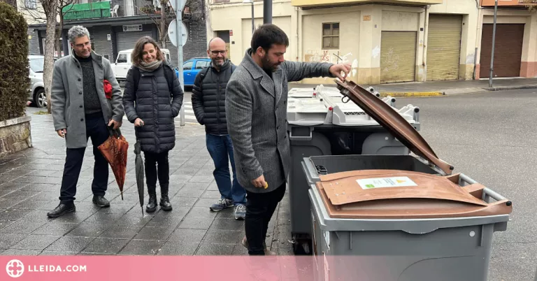 El tancament de contenidors d'orgànica i resta a una part de la Seu d'Urgell dibuixa un escenari de reciclatge del 65%