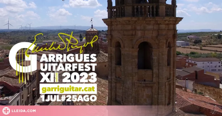 El Garrigues Guitar Festival tornarà a omplir de sonoritat el patrimoni garriguenc
