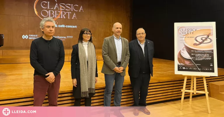 ‘Clàssica oberta’, el nou cicle en format cafè concert que reinventa la clàssica a Lleida
