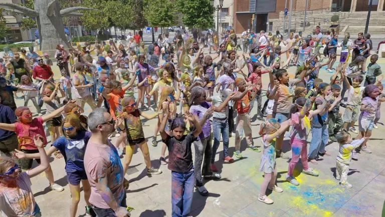 Esclat festiu en el divendres de Festa Major de Mollerussa