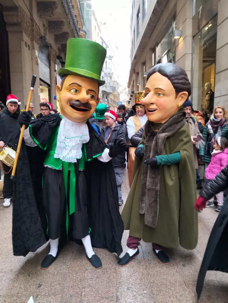 L’Home i la Dona dels Nassos visitaran la ciutat l’útlim dia de l’any