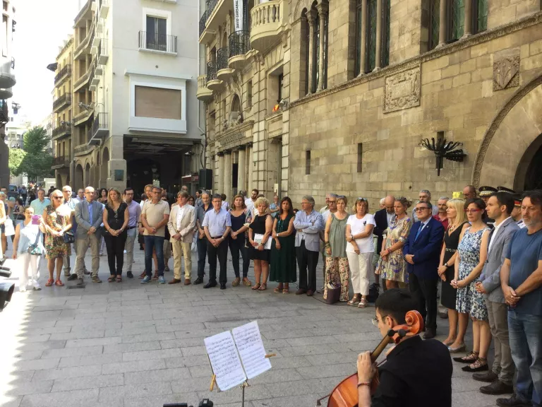 Lleida recorda les víctimes del terrorisme en el 20è aniversari de l’assassinat de Miguel Ángel Blanco
