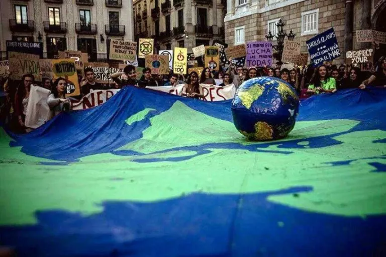 Lleida, amb l'acció internacional pel clima