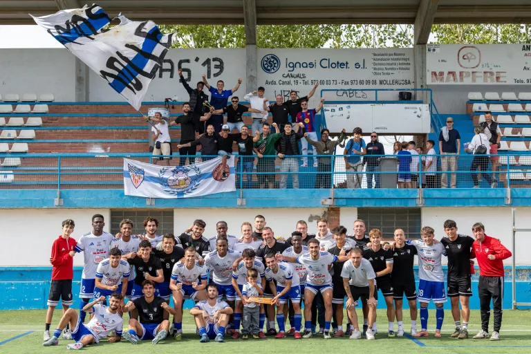 Tres punts d’or per al Mollerussa davant el Cerdanyola