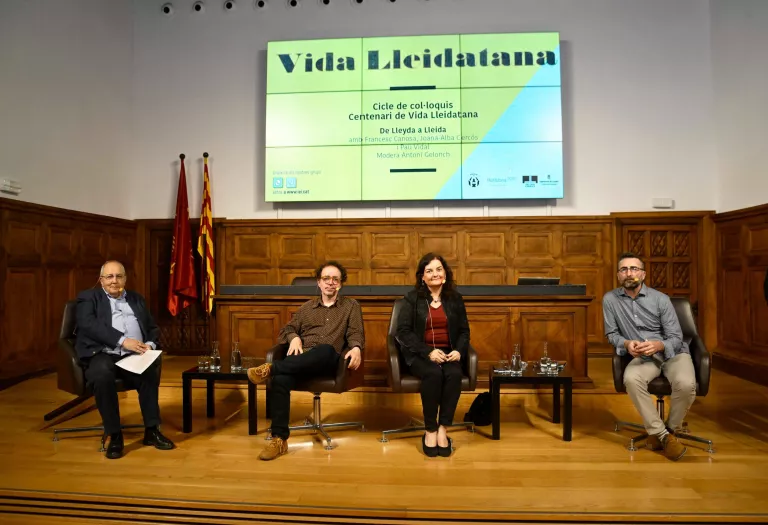 L'IEI acull aquest dimecres la segona sessió del cicle 'Vida Lleidatana, 100 anys, 100 idees'