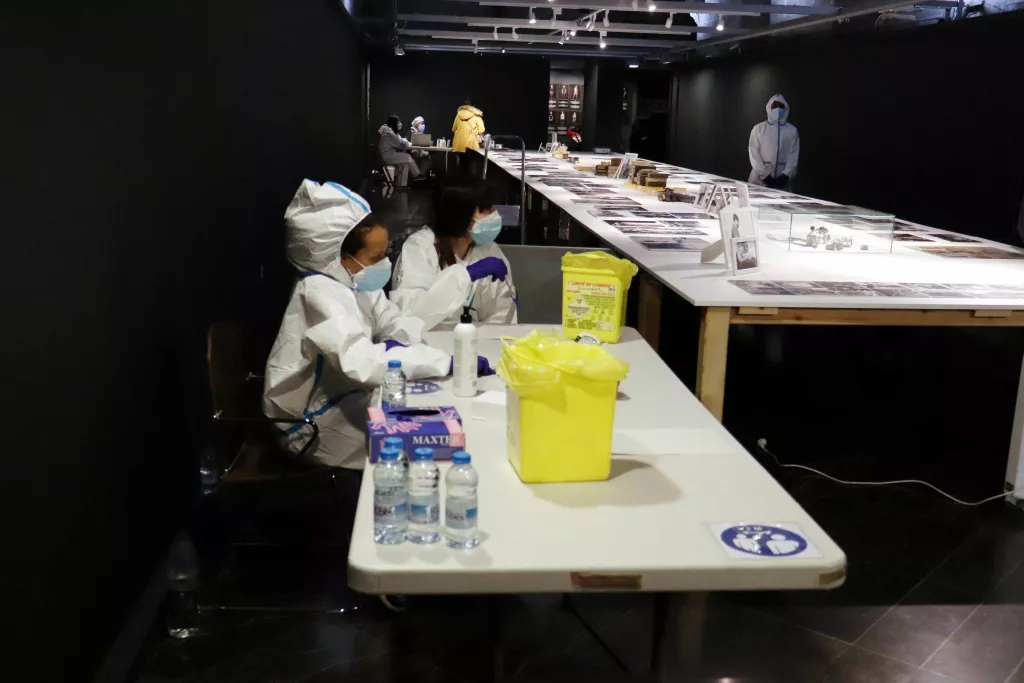 L’Institut d’Estudis Ilerdencs acull avui nous cribatges de tests ràpids del coronavirus