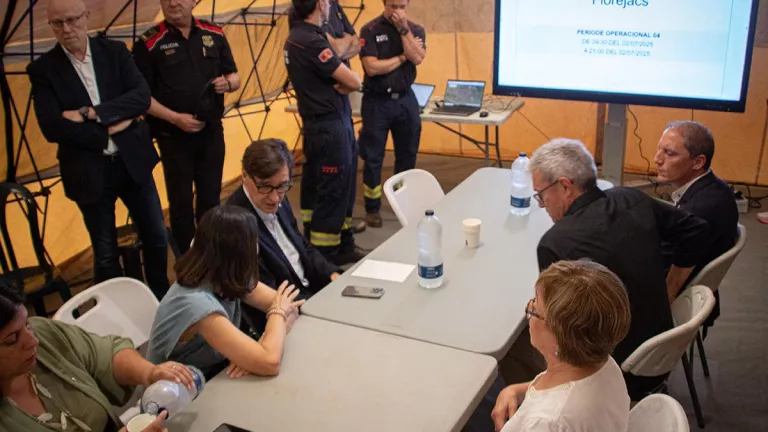 Les víctimes mortals de l’incendi de la Segarra serien propietari i treballador d’una finca agrària