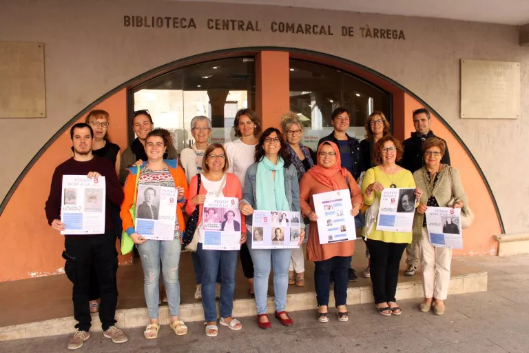 La biblioteca de Tàrrega durà un nom de dona escollit per votació popular