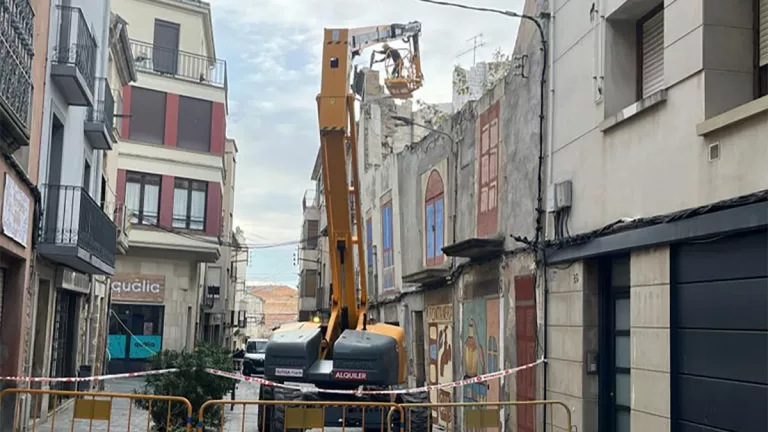 L'Ajuntament de Tàrrega enderrocarà quatre edificis més del carrer Urgell