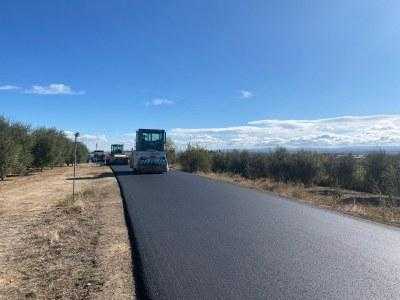 El Camí del Coll del Mixó d'Alcarràs, asfaltat