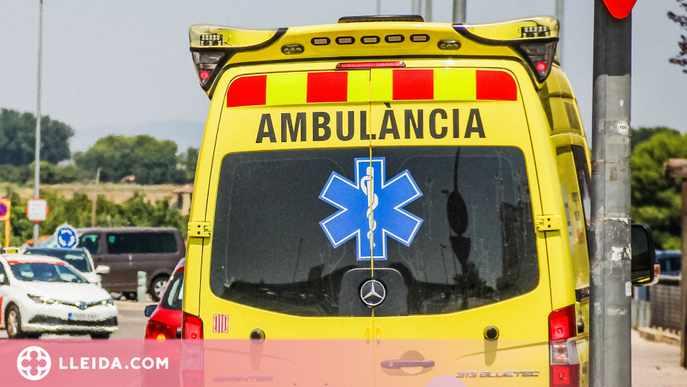 Mor un home després de xocar contra una paret amb un vehicle elevador en una empresa de Guissona