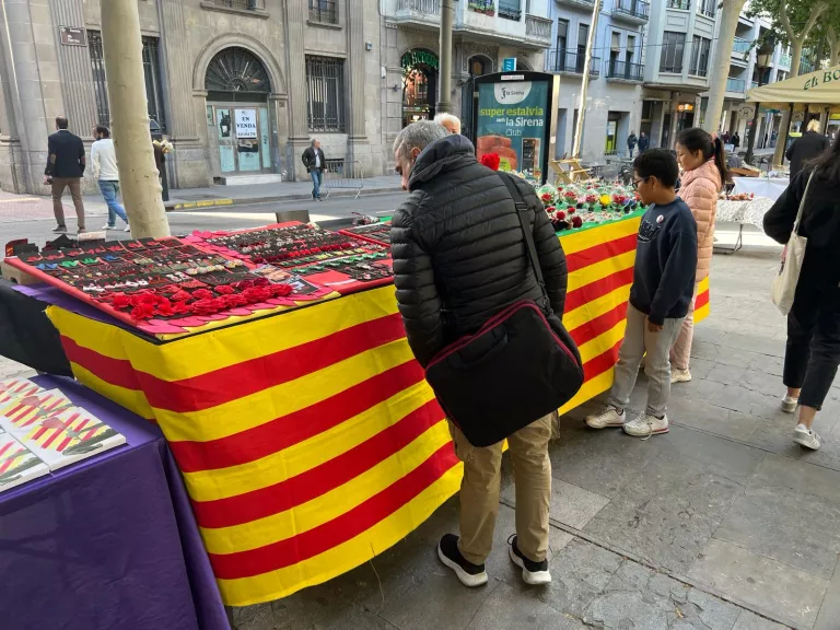 La diada de Sant Jordi a Lleida es viurà al carrer, amb més de 200 parades