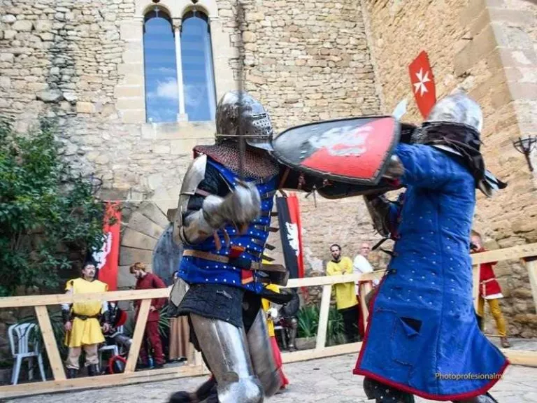 Tornen els combats medievals al Castell de Montsonís