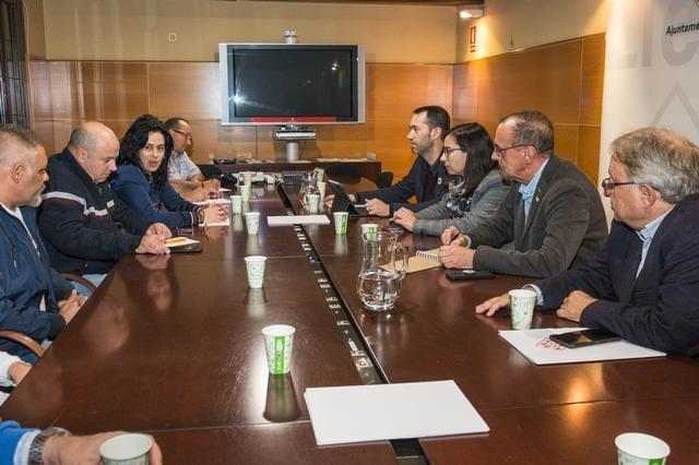 Reunió de la Paeria i representants del comitè d’empresa de Sada per l’ERO anunciat a l’escorxador