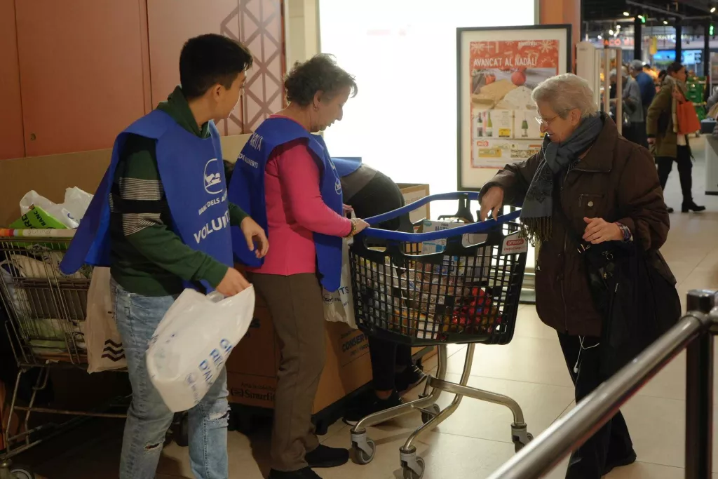 Lleida solidària amb el Gran Recapte del Banc d'Aliments