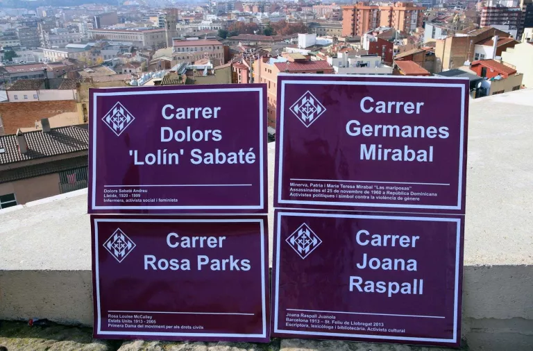 Lleida canvia el nom de quatre dels carrers franquistes que encara queden a la ciutat