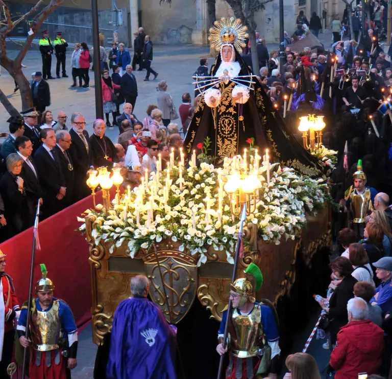 Suspesos tots els actes de la Setmana Santa a Lleida