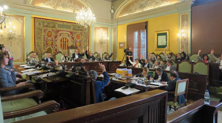 El Ple Municipal de la Paeria aprova els projectes de reforma de les places de la Panera i de l’Auditori de Lleida