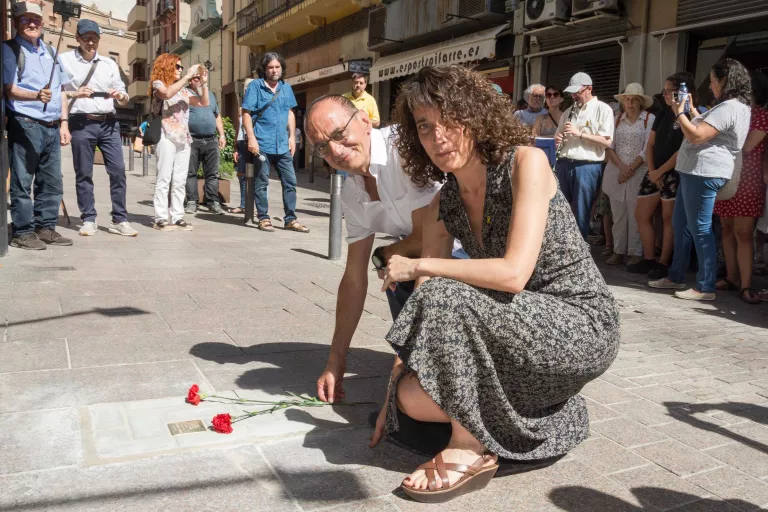 Lleida homenatja els seus deportats als camps d’extermini nazi