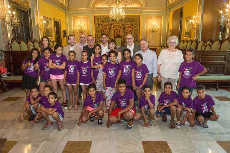 Lleida dona la benvinguda als infants sahrauís