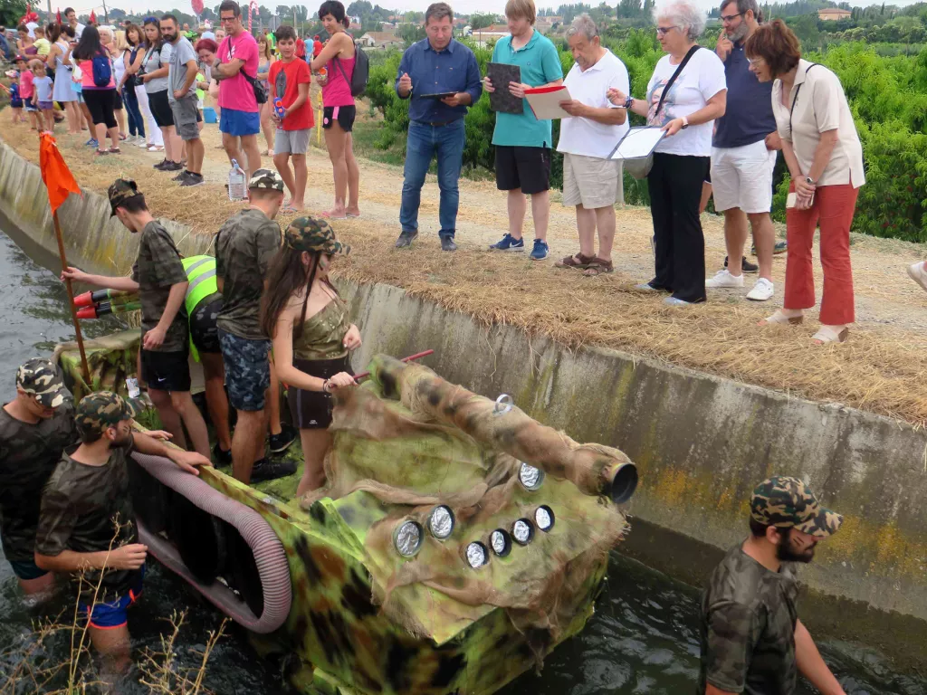 Gresca aquàtica a la Transèquia del Camí de Montcada
