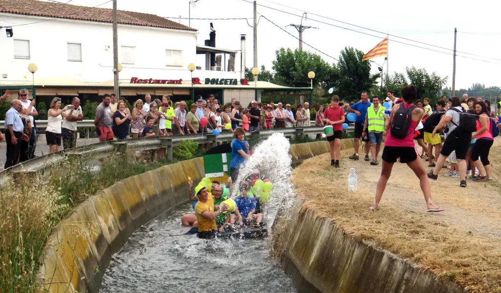 Gresca aquàtica a la Transèquia del Camí de Montcada