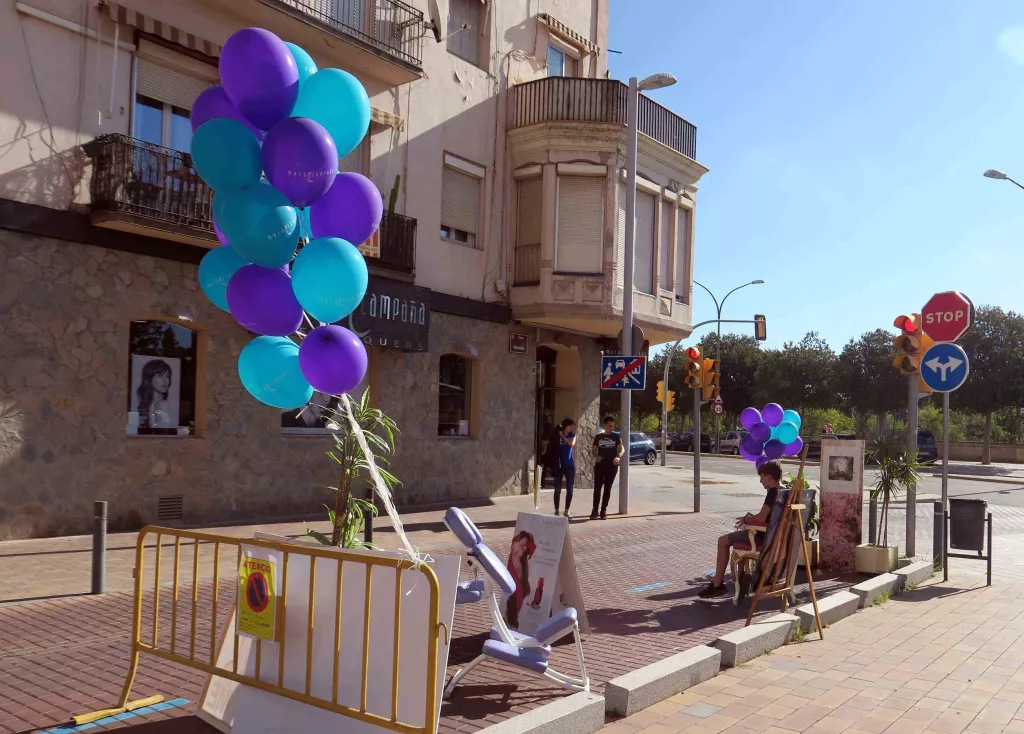 Lleida celebra el primer Parking Day en 14 zones de la ciutat