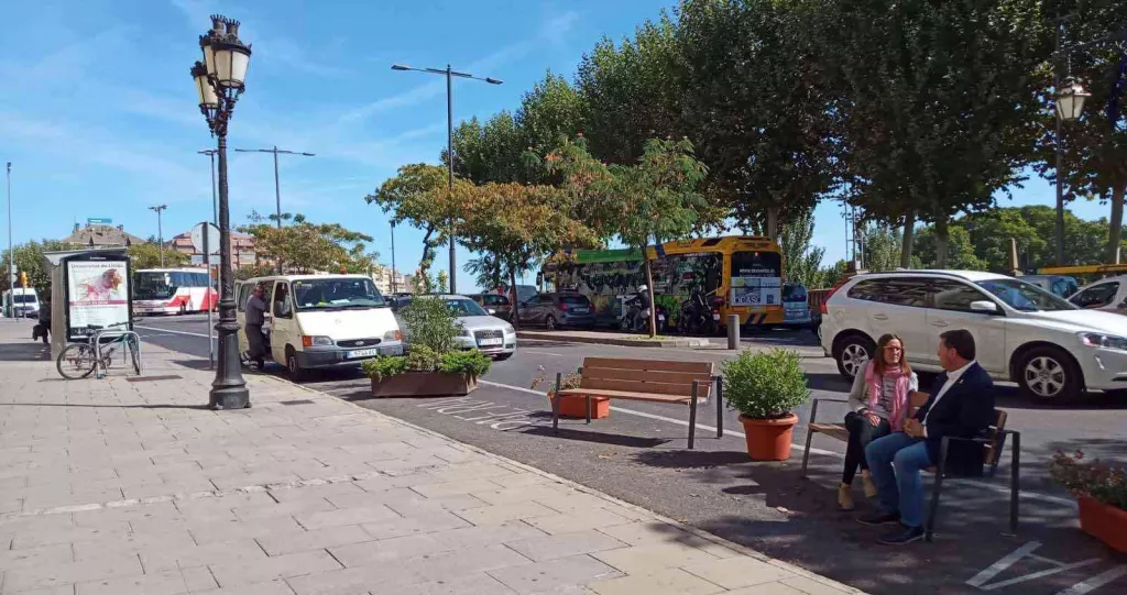 Lleida celebra el primer Parking Day en 14 zones de la ciutat