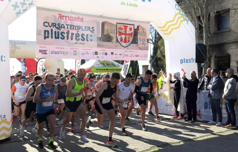 800 esportistes participen en la XIV Cursa dels Templers de Lleida