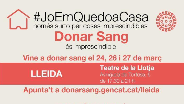 La Llotja acull aquests dies una campanya de donació de sang